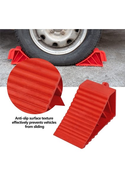 2 Paket Tekerlek Takozları Plastik Ağır Hizmet Tipi Seyahat Römorkları Için Lastik Takozları Rv Kampçı ve Kamyonlar (Yurt Dışından) indirimleri