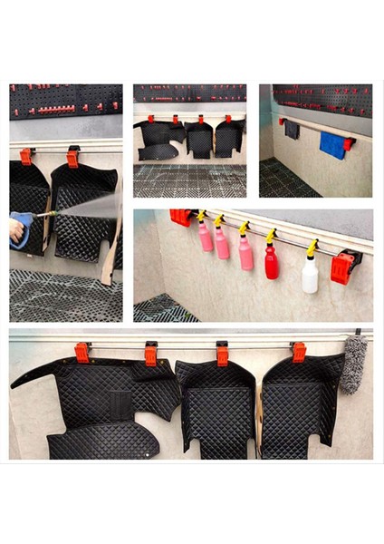 Araç Temizleme Zemin Mat Temizleme Kancaları Halı Yıkama Kelepçesi Çok Fonksiyonlu Mat Klipsi Araçlar Otomatik Halı Yıkama Kelepçesi (Yurt Dışından) fiyatları