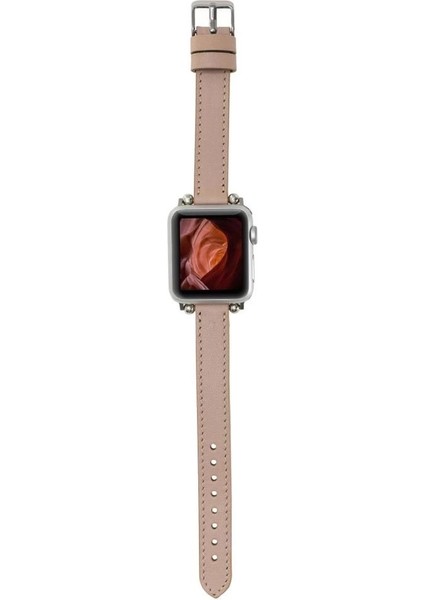 Buğz Apple Watch Uyumlu Deri Kordon 38-40-41MM Ferro NU01N modelleri