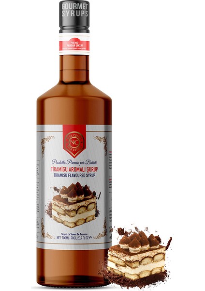 Nish Tiramisu Aromalı Şurup 700 ml - P