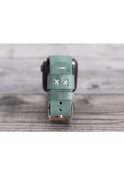 Buğz Apple Watch Uyumlu Deri Kordon 42-44-45MM Orfe CZ12 fırsatları