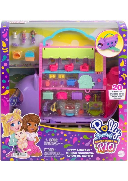 Buğz HWP19 Polly Pocket Adventures In Rio Uçak Oyun Seti indirimleri