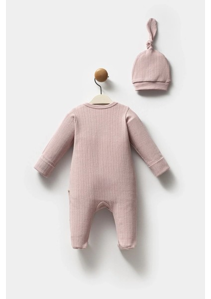 Moi Noi Şapkalı Tulum MNB1235 Mürdüm fiyatları