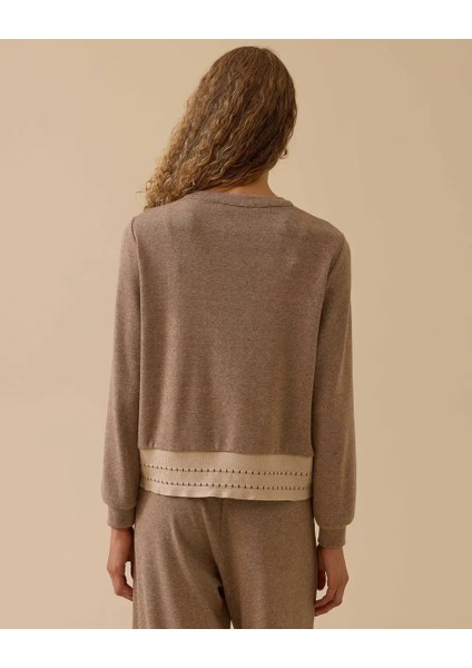 10030 Sıfır Yaka Önden Çıtçıtlı Alt Kısmı Lastik Detaylı Günlük Ceket 10002521710030 #10-25# fiyatları