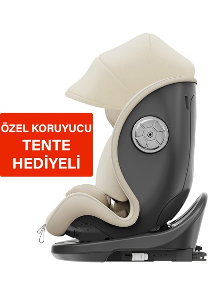 Yeni Versiyon Yoyko Ultimate V2 I-Size Dönebilir Yatabilir 0-36 kg Oto Koltuğu Isofıx/sıp/latch Krem fiyatları