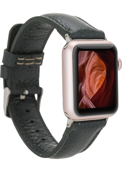 Buğz Apple Watch Uyumlu Deri Kordon 38-40-41MM FL13 indirimleri