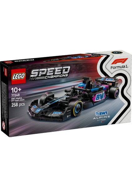 ® Speed Champions Bwt Alpine F1® Team A524 Yarış Arabası 77248 - 10 Yaş & Üzeri Çocuklar Için Oyuncak Model Yapım Seti (258 P)
