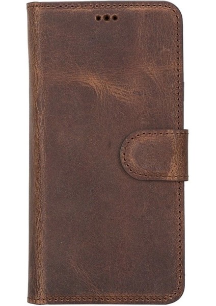 Buğz Samsung Galaxy S22 Uyumlu Deri Cüzdanlı Kılıf Mwwn G2 Kahve fırsatları