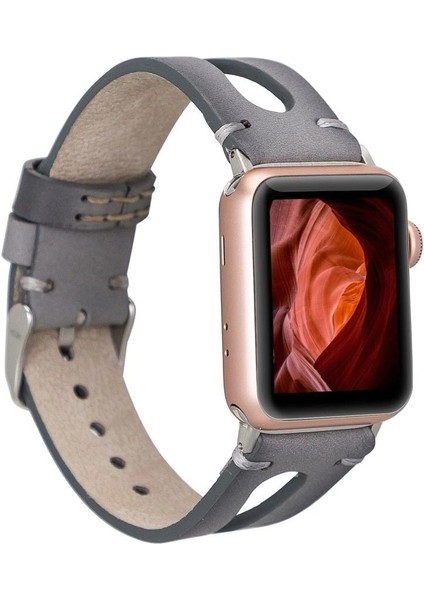 Buğz Apple Watch Uyumlu Deri Kordon Ba2 42-44-45MM RST9EF indirimleri