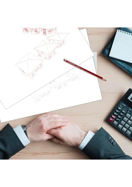 12&apos;li Kırmızı Kopya, Yüksek Kaliteli Mine, Kırılmaya Dayanıklı Uç, Sürdürülebilir Gövde fiyatları