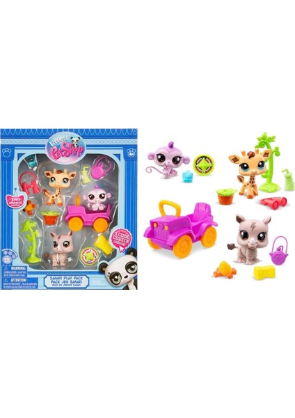 Buğz Littlest Pet Shop Minişler Safari Oyun Seti S1 indirimleri