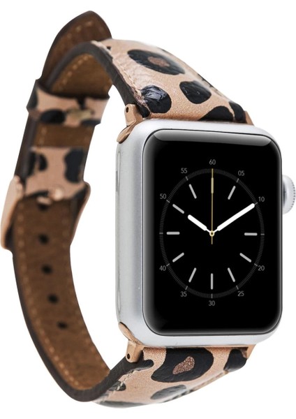 Buğz Apple Watch Uyumlu Deri Kordon 42-44-45MM Slim LE02N