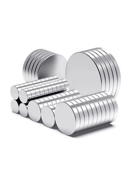 Buğz 50 Adet 10X2MM Yuvarlak Neodyum Mıknatıs Güçlü Magnet Nikel Kaplamalı fırsatları