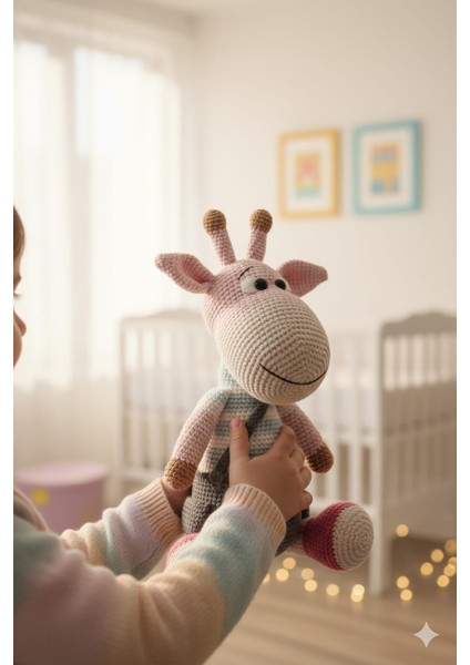 El Yapımı Oynar Bacaklı Sevimli Dino Amigurumi Bebek fiyatları