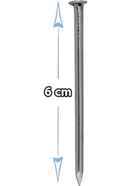 Genel Amaçlı Inşaat Inşat Kalıp Ahşap Sunta Duvar Çivisi 6'lık Başlı 1 Kilo kg indirimleri