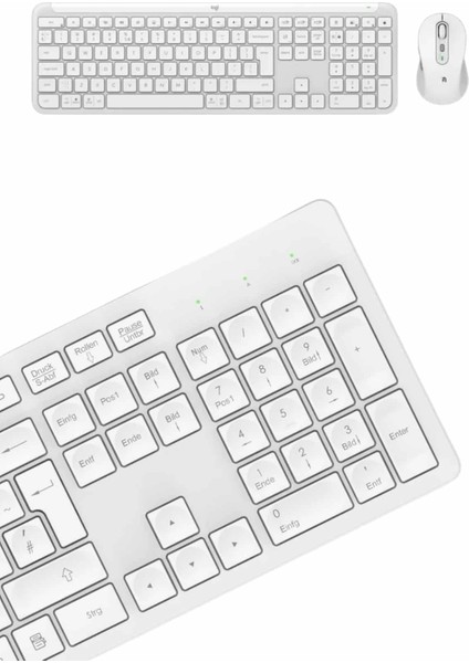 Buğz 2.4 Ghz Wireless Kablosuz Klavye Mouse Seti Tv Pc Uyumlu modelleri