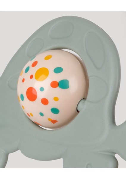 Sevimli Kaplumbağa Diş Kaşıycı Çıngırak-Petrol Yeşili fiyatları