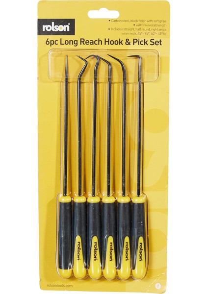 59131 6 Pc Reach Pick & Hook Set