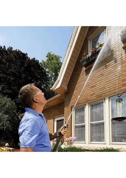 Buğz Water Jet Yüksek Basınçlı Su Püskürtme Oto Yıkama Aparatı Bahçe Sulama Aracı 50 cm