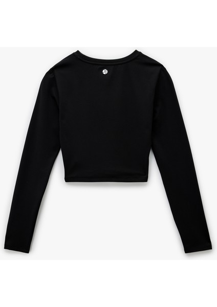 Uzun Kollu Bisiklet Yaka Slim Fit Spor Tişört fiyatları