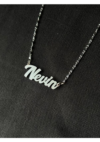 Kişiye Özel Isim Kolye Özel Tasarım Yüksek Kalite Çelik Gümüş Renk Kişiselleştirilebilir Hediye fırsatları