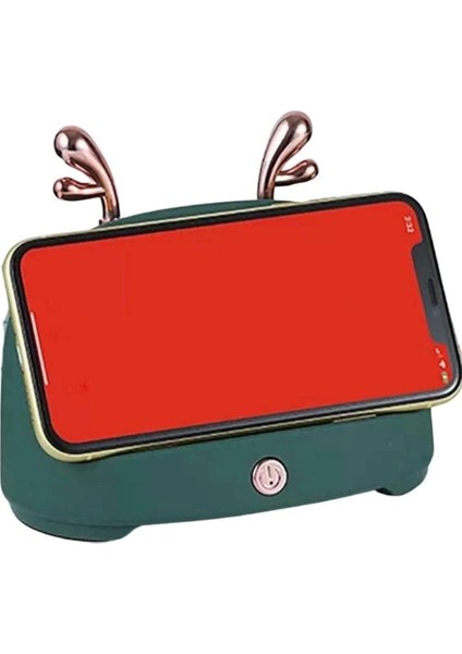 Buğz Telefon Tutucu Bluetooth Hoparlör Geyikli Renkli Uzun Ömürlü fırsatları