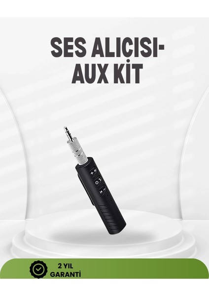 Buğz Kablosuz Ses Çözümü – 3.5mm Jaklı Bluetooth Müzik Alıcısı