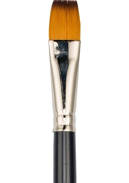 200F Serisi Sentetik Kıl Düz Kesik Fırça No: 14 12'li Kutu