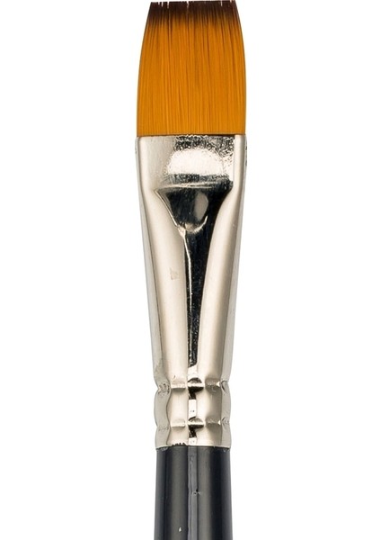 200F Serisi Sentetik Kıl Düz Kesik Fırça No: 18 12'li Kutu