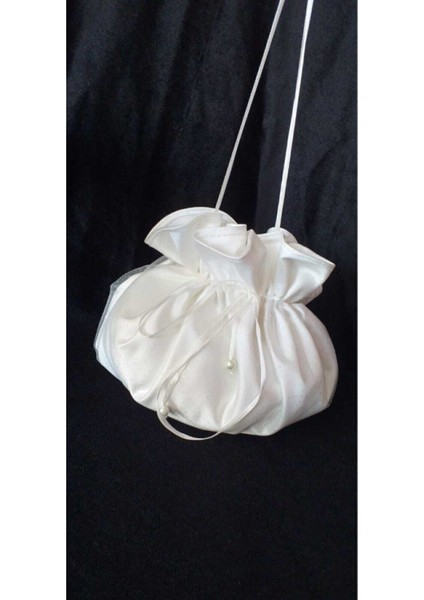 ,gelin Takı Kesesi,simli,amerikan Sateni