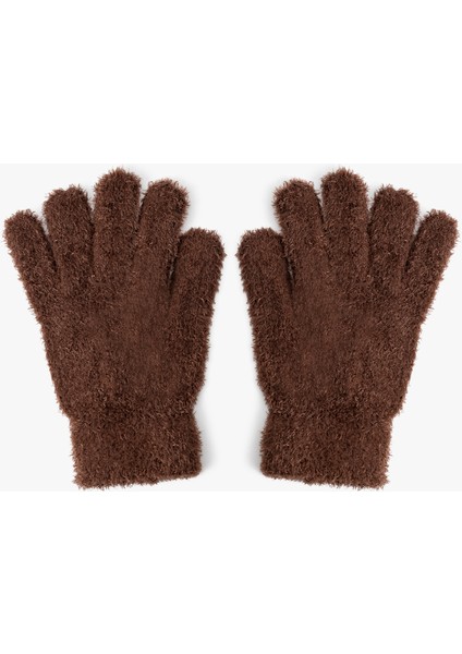 Peluş Eldiven Yumuşak Dokulu