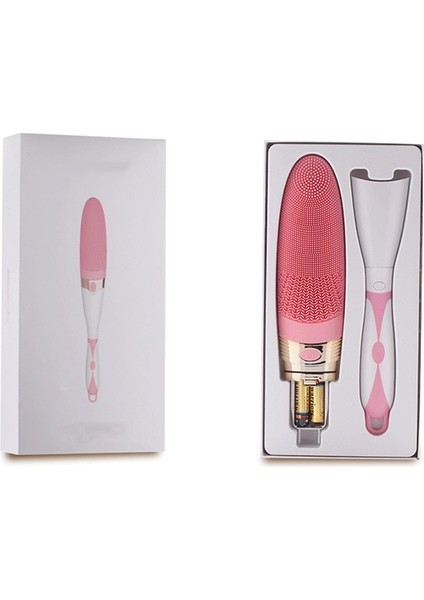 Buğz 360° Dönebilen Pilli Titreşimli Kauçuk Duş Masaj Fırçası Rahatlatıcı