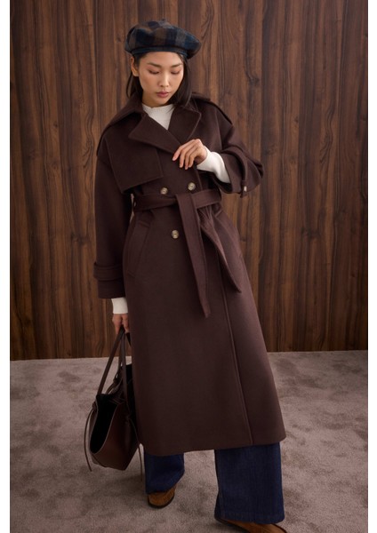 Rüzgarlıklı Uzun Kaban Acı Kahve fırsatları