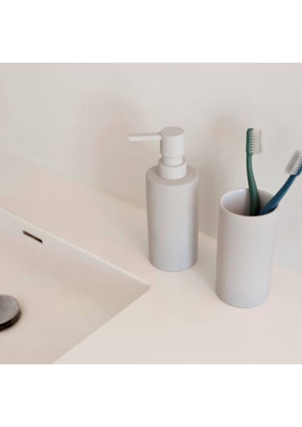 Solo Diş Fırçası Kupası Soft Gri 12,2 cm - Çap:6 cm fırsatları