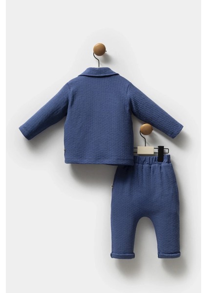 Moi Noi Ceketli Takım MNB5321 Navy Blue fırsatları