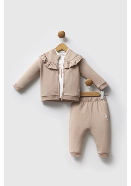 U.s. Polo Assn 3'lü Takım USB2723 Biscuit