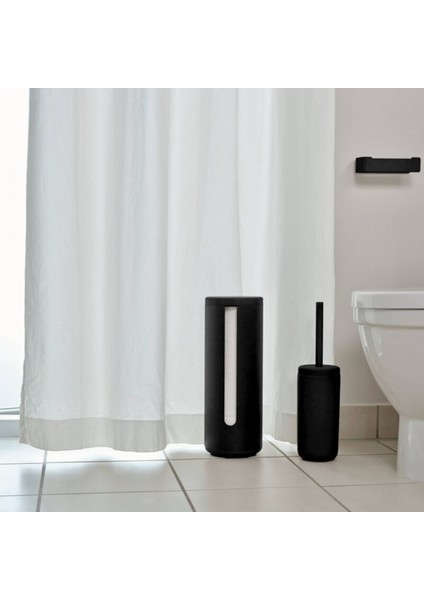 Ume Tuvalet Kağıdı Rezervi Siyah 40,5 cm - Çap:15 cm