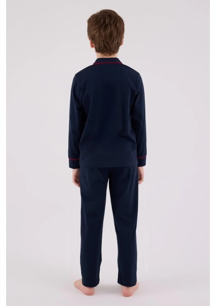 U.s. Polo Assn Gömlek Pijama US2234-4 Lacivert fırsatları