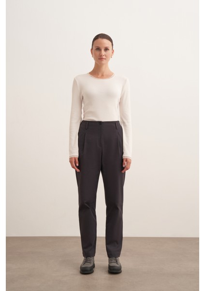 Pileli Koton Pantolon