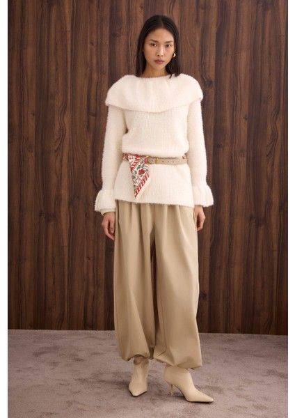 Şalvar Pantolon Koyu Bej fiyatları