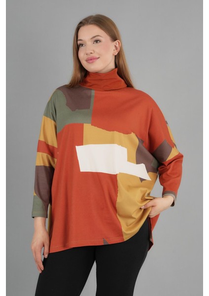 Boğazlı Ince Triko Salaş Kazak