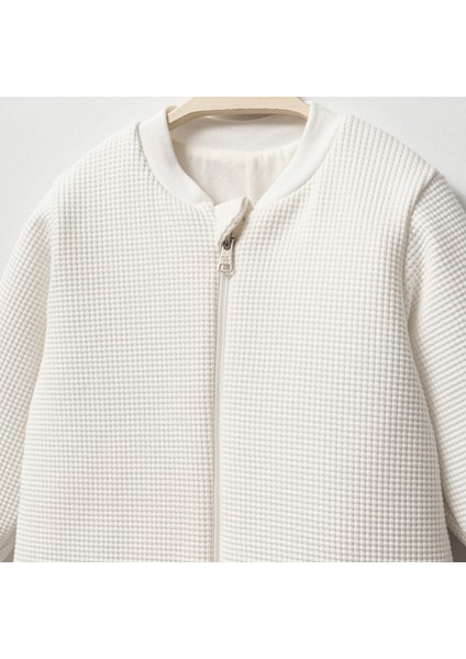 Fermuarlı Bisiklet Yaka Uyku Tulumu Unisex 2,5 Tog Waffle Kendinden Desenli fiyatları