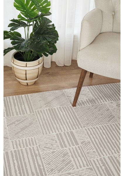 Marla 2011 Gri Hav Toz Vermez Salon Mutfak Koridor Oturma Odası Yolluk Halı Makine Halısı