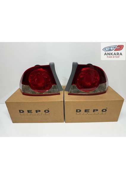 Honda Civic Fd6 2007 - 2009 Stop Lambası Sağ - Sol Dış Takım ( Toplam 2 Adet Stop - Depo Marka )