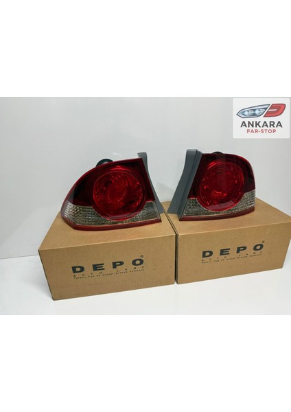 Honda Civic Fd6 2007 - 2009 Stop Lambası Sağ - Sol Dış Takım ( Toplam 2 Adet Stop - Depo Marka ) fiyatları