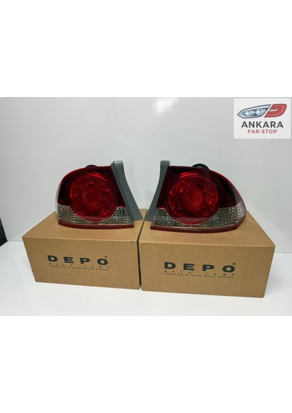 Honda Civic Fd6 2007 - 2009 Stop Lambası Sağ - Sol Dış Takım ( Toplam 2 Adet Stop - Depo Marka ) modelleri