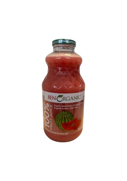 Organic Karpuz Çilek Meyve Suyu 946 ml