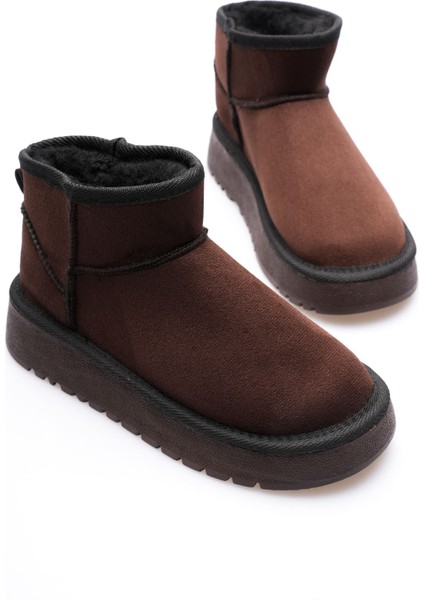 Alina Premium UG Kadın Acı Kahve Kışlık Süet Kürklü Bot indirimleri