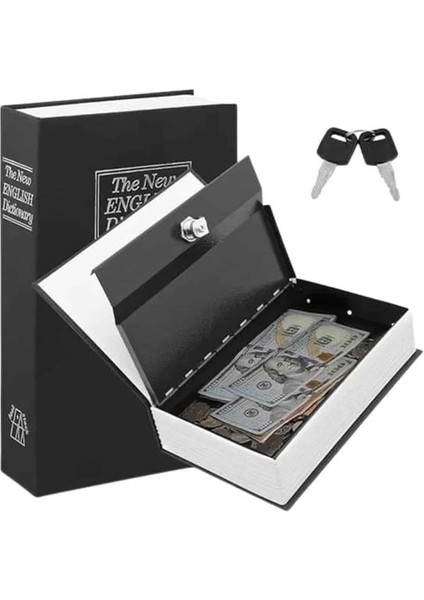 Buğz Kilitli Gizli Kasa Sözlük Kumbara Kitap Sözlük Görünümlü 18CM modelleri