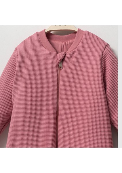 Fermuarlı Bisiklet Yaka Uyku Tulumu Unisex 2,5 Tog Waffle Kendinden Desenli fiyatları
